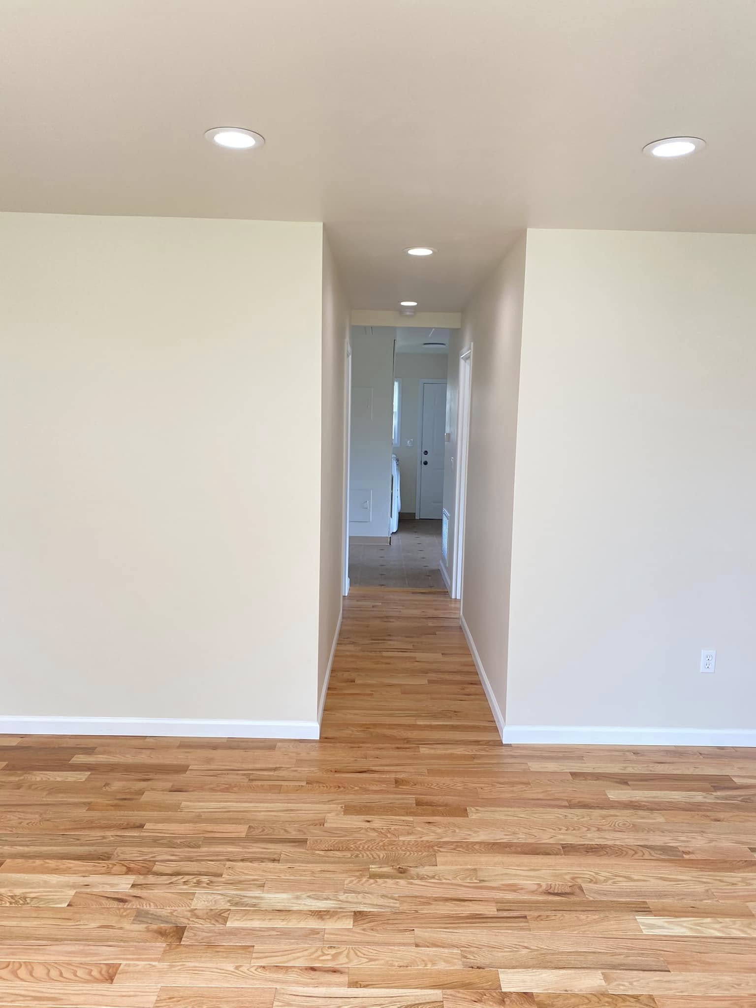 Clean drywall painting finish by Moreno’s Painting